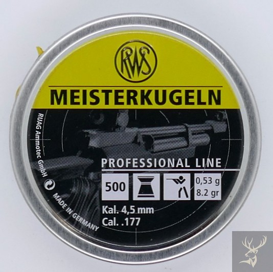 RWS Meisterkugeln LG 500er 4,50mm