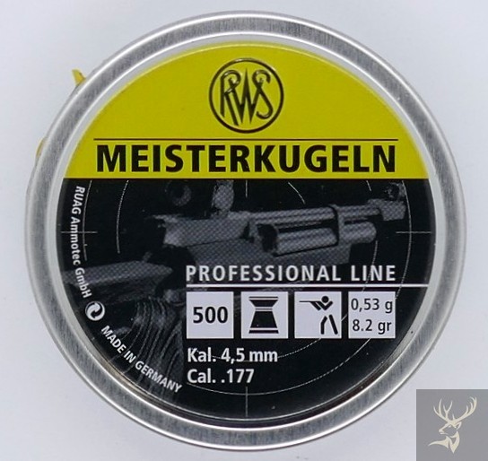 RWS Meisterkugeln LG 500er 4,49mm