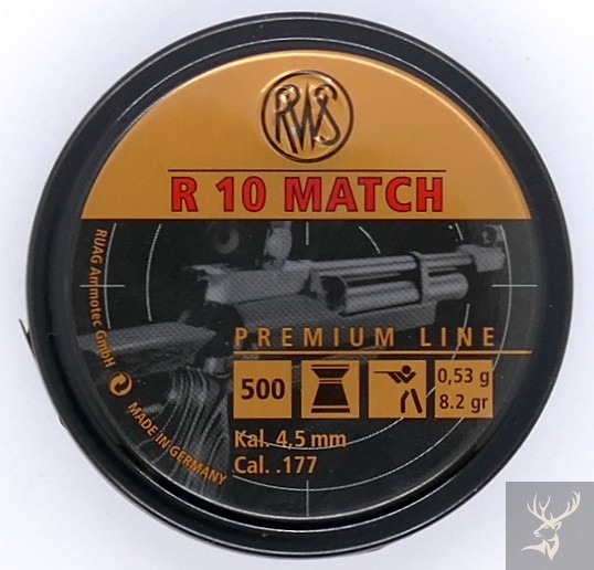 RWS R 10 0,53g 500er 4,49 mm