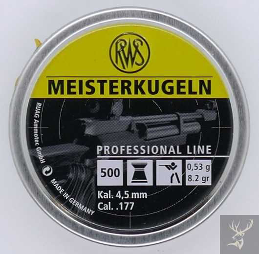 RWS Meisterkugeln LG 500er 4,51mm