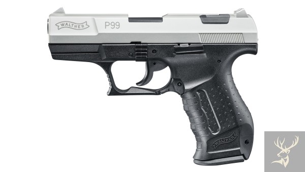 Carl-Walther P 99 Nickel 9 mm P.A.K.