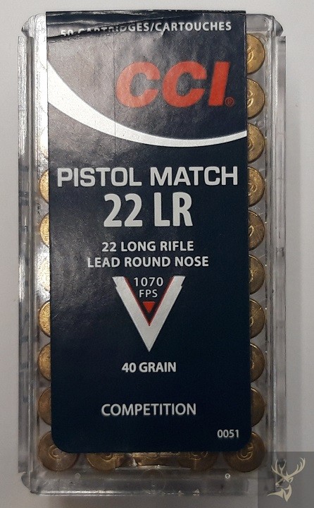 CCI Pistol Match .22 lfB