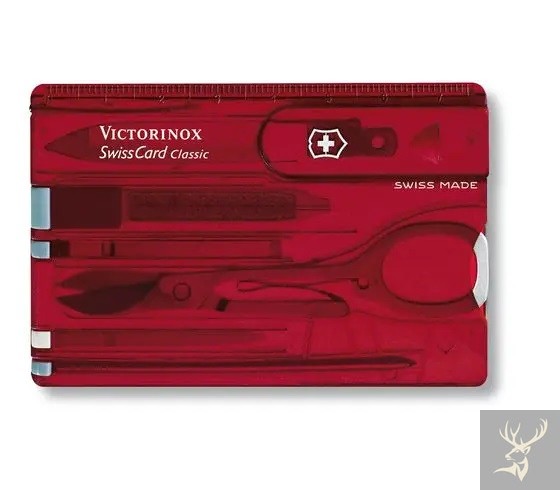 Victorinox Swiss-Card Rubin transparent