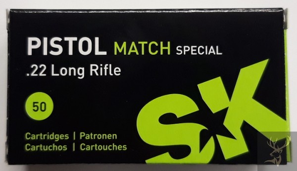 SK-Munition Pistol Match Spezial .22 l.r.