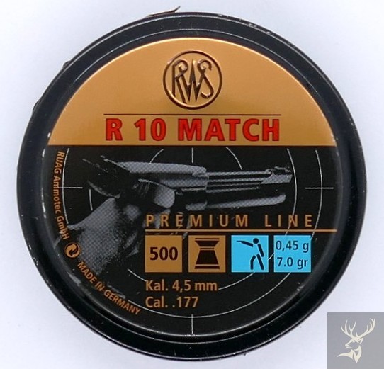 RWS R 10 0,45g 500er 4.49 mm