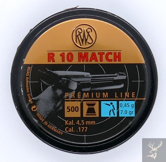 RWS R 10 0,45g 500er 4,51 mm