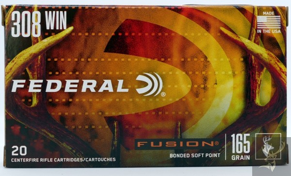 Federal .308 Win. FUSION 10,7g/165gr.