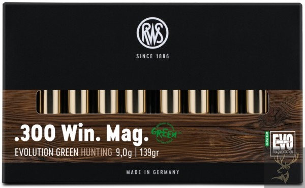 RWS .300 Win. Mag. Evo green 9,0g/139gr