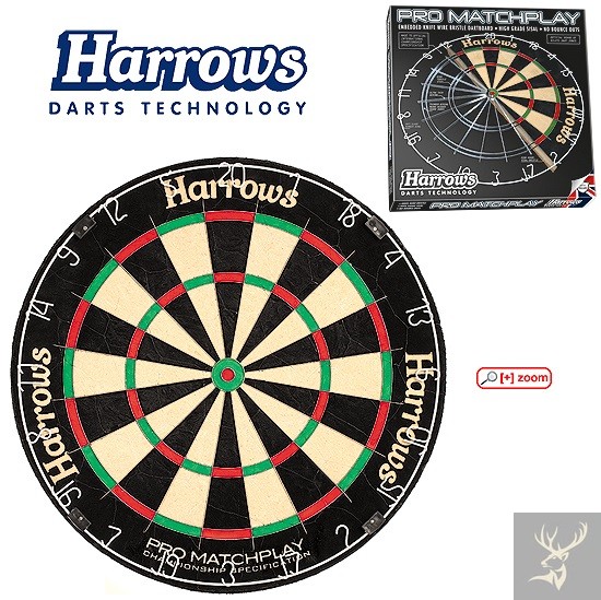 Harrows-Darts-Technology Pro Matchplay Board ONE80 Gladiator 3+