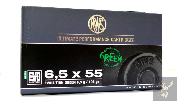 RWS 6,5X55 EVO GREEN 6,0g/93grs