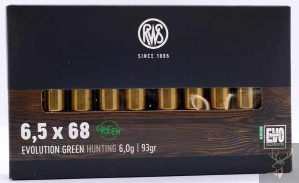 RWS 6,5x68 Evo green 6,0g/93gr.