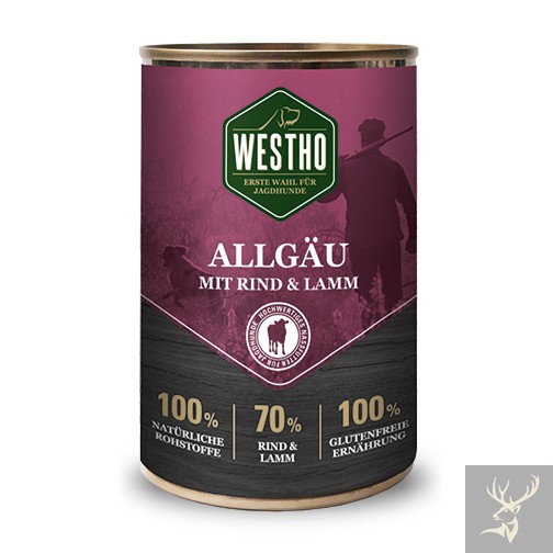 Westho-Petfood Allgäu  400g Nassfutter Hundefutter