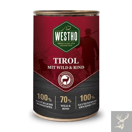Westho-Petfood Tirol  400g Nassfutter Hundefutter