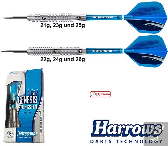 Harrows-Darts-Technology Genesis Tungsten Steel 21g