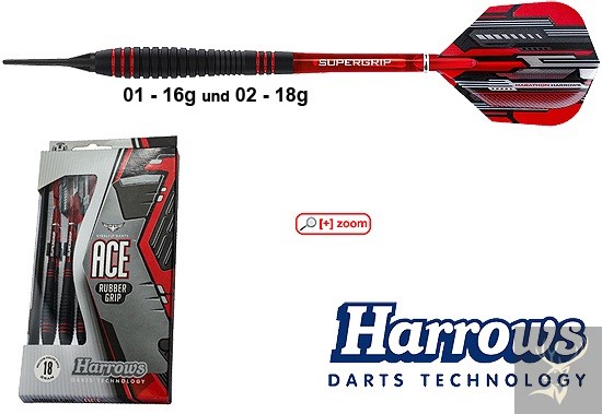 Harrows-Darts-Technology Ace Soft 16g