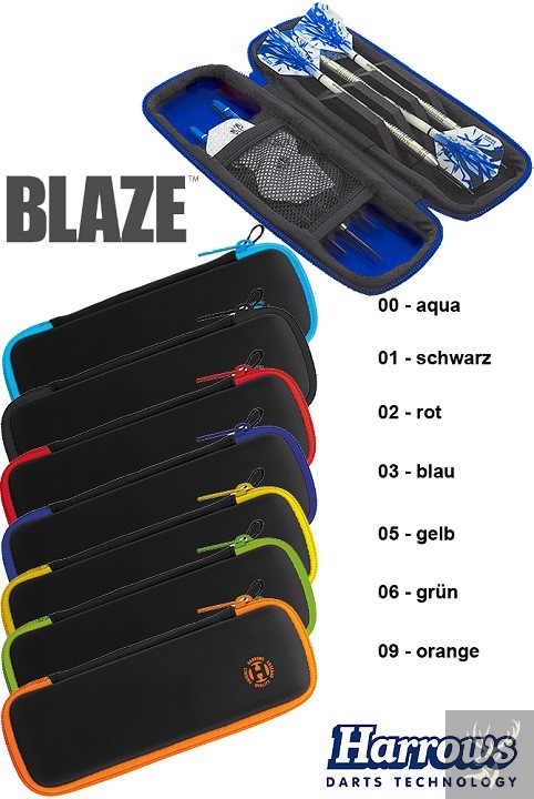 Harrows-Darts-Technology Blaze Case grün