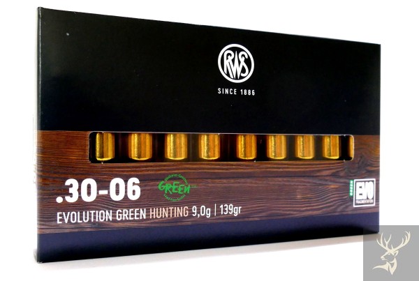 RWS .30-06 Evolution Green 9,0g/139gr